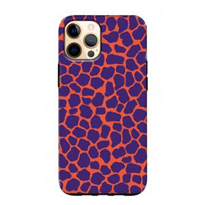 CaseCompany Purple Giraffe: iPhone 12 Pro Max Tough Case