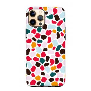 CaseCompany Colored Giraffe: iPhone 12 Pro Max Tough Case