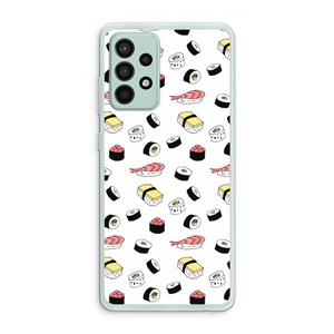 CaseCompany Sushi time: Samsung Galaxy A52s 5G Transparant Hoesje