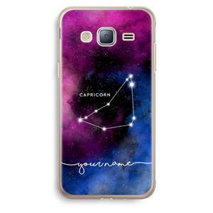 CaseCompany Sterrenbeeld - Donker: Samsung Galaxy J3 (2016) Transparant Hoesje
