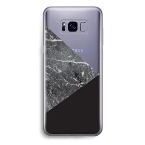 CaseCompany Combinatie marmer: Samsung Galaxy S8 Plus Transparant Hoesje