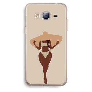 CaseCompany Let's get salty: Samsung Galaxy J3 (2016) Transparant Hoesje