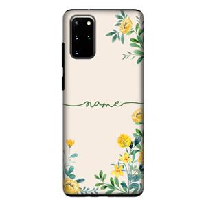 CaseCompany Gele bloemen: Samsung Galaxy S20 Plus Tough Case