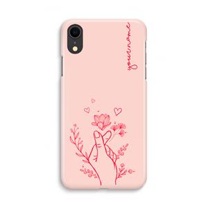 CaseCompany Giving Flowers: iPhone XR Volledig Geprint Hoesje
