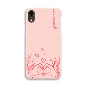 CaseCompany Love is in the air: iPhone XR Volledig Geprint Hoesje