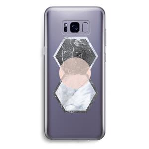 CaseCompany Creatieve toets: Samsung Galaxy S8 Plus Transparant Hoesje