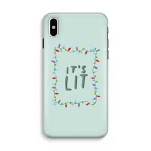 CaseCompany It's Lit: iPhone X Tough Case