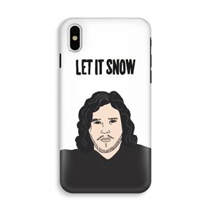 CaseCompany Let It Snow: iPhone X Tough Case