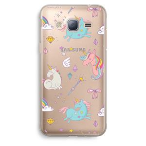 CaseCompany Fantasiewereld: Samsung Galaxy J3 (2016) Transparant Hoesje