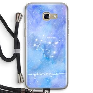 CaseCompany Sterrenbeeld - Licht: Samsung Galaxy A5 (2017) Transparant Hoesje met koord