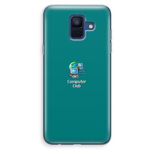 CaseCompany Win98: Samsung Galaxy A6 (2018) Transparant Hoesje