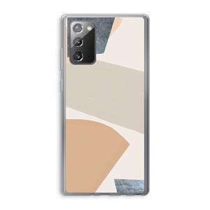 CaseCompany Formo: Samsung Galaxy Note 20 / Note 20 5G Transparant Hoesje