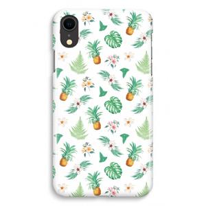 CaseCompany Ananas bladeren: iPhone XR Volledig Geprint Hoesje