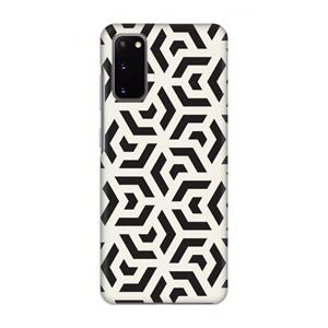 CaseCompany Crazy pattern: Volledig geprint Samsung Galaxy S20 Hoesje