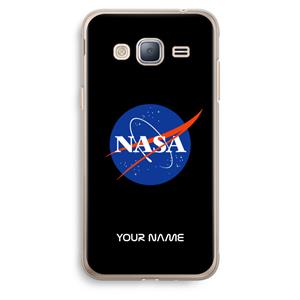 CaseCompany NASA: Samsung Galaxy J3 (2016) Transparant Hoesje