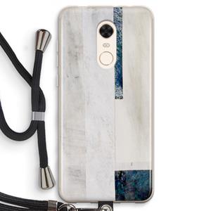 CaseCompany Meet you there: Xiaomi Redmi 5 Transparant Hoesje met koord