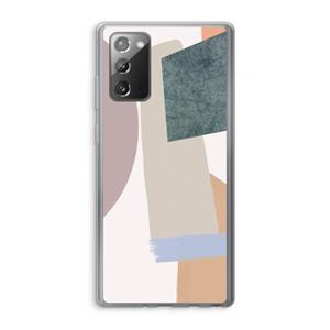 CaseCompany Lindo: Samsung Galaxy Note 20 / Note 20 5G Transparant Hoesje