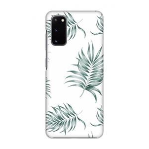 CaseCompany Simple leaves: Volledig geprint Samsung Galaxy S20 Hoesje