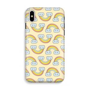 CaseCompany Regenboog: iPhone X Tough Case