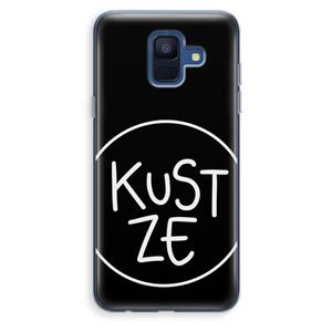 CaseCompany KUST ZE: Samsung Galaxy A6 (2018) Transparant Hoesje