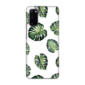 CaseCompany Tropische bladeren: Volledig geprint Samsung Galaxy S20 Hoesje