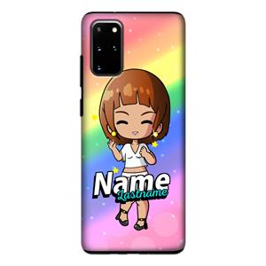 CaseCompany Chibi Maker vrouw: Samsung Galaxy S20 Plus Tough Case