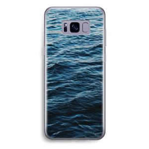 CaseCompany Oceaan: Samsung Galaxy S8 Plus Transparant Hoesje