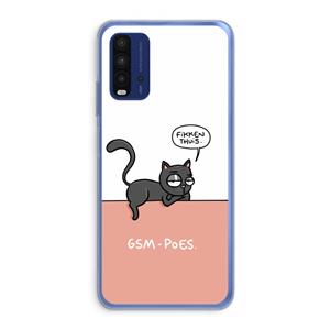 CaseCompany GSM poes: Xiaomi Redmi 9T Transparant Hoesje