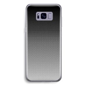 CaseCompany Musketon Halftone: Samsung Galaxy S8 Plus Transparant Hoesje
