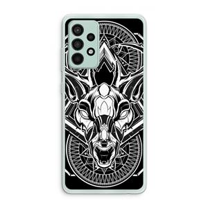CaseCompany Oh Deer: Samsung Galaxy A52s 5G Transparant Hoesje
