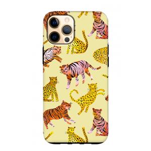 CaseCompany Cute Tigers and Leopards: iPhone 12 Pro Max Tough Case