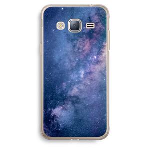 CaseCompany Nebula: Samsung Galaxy J3 (2016) Transparant Hoesje