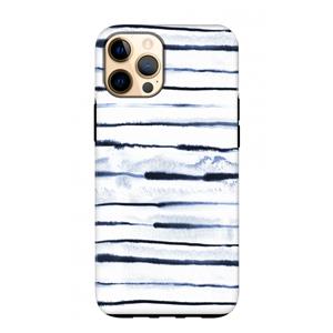 CaseCompany Ink Stripes: iPhone 12 Pro Max Tough Case