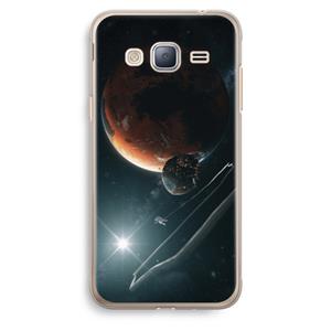 CaseCompany Mars Renaissance: Samsung Galaxy J3 (2016) Transparant Hoesje
