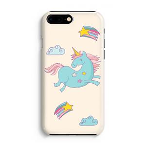 CaseCompany Vliegende eenhoorn: iPhone 8 Plus Volledig Geprint Hoesje