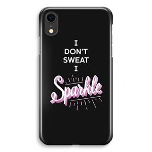 CaseCompany Sparkle quote: iPhone XR Volledig Geprint Hoesje