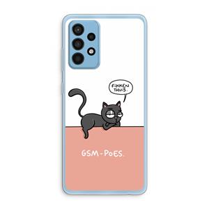 CaseCompany GSM poes: Samsung Galaxy A52 Transparant Hoesje