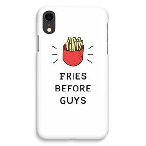 CaseCompany Fries before guys: iPhone XR Volledig Geprint Hoesje