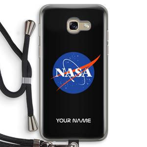 CaseCompany NASA: Samsung Galaxy A5 (2017) Transparant Hoesje met koord