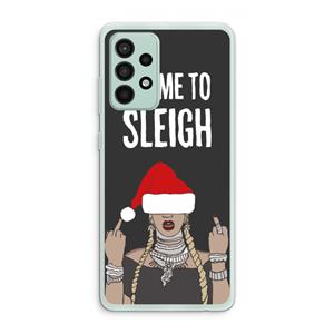 CaseCompany Came To Sleigh: Samsung Galaxy A52s 5G Transparant Hoesje