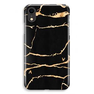 CaseCompany Gouden marmer: iPhone XR Volledig Geprint Hoesje