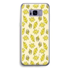 CaseCompany Herfst: Samsung Galaxy S8 Plus Transparant Hoesje