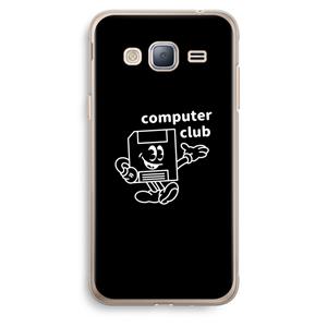 CaseCompany Floppyhead: Samsung Galaxy J3 (2016) Transparant Hoesje