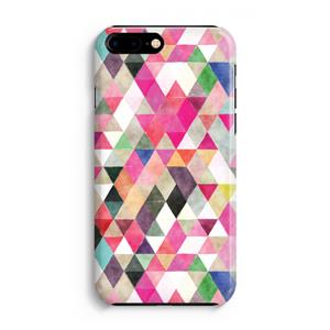 CaseCompany Gekleurde driehoekjes: iPhone 8 Plus Volledig Geprint Hoesje