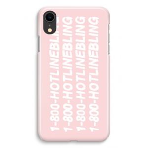 CaseCompany Hotline bling pink: iPhone XR Volledig Geprint Hoesje