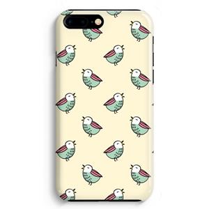 CaseCompany Vogeltjes: iPhone 8 Plus Volledig Geprint Hoesje
