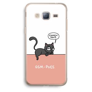 CaseCompany GSM poes: Samsung Galaxy J3 (2016) Transparant Hoesje