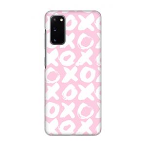 CaseCompany XOXO: Volledig geprint Samsung Galaxy S20 Hoesje