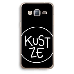CaseCompany KUST ZE: Samsung Galaxy J3 (2016) Transparant Hoesje