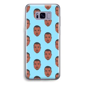 CaseCompany Kanye Call Me℃: Samsung Galaxy S8 Plus Transparant Hoesje